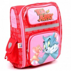 Ранец школьный каркасный Cool for school "Tom and Jerry", 14,5"