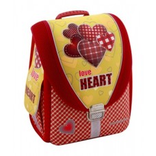 Ранец школьный каркасно-трансформер Cool for school "Love Heart", 14"