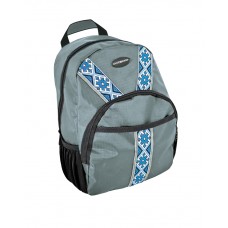 Ранец дошкольный Cool for school "Vyshyvanka Classic Gray", 11"