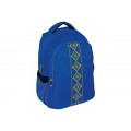 Рюкзак молодежный Cool for school "Vyshyvanka Blue", 17"