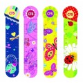 Закладки пластиковые для книг Cool for school "Butterflies"