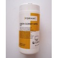 Салфетки для очистки универсальные Format, влажные, 80 шт, круглая туба