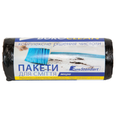 Пакеты для мусора EuroStandart 35л/30шт. Buroclean (черные)