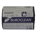 Пакеты для мусора ECO 35л/100шт. Buroclean (черные)